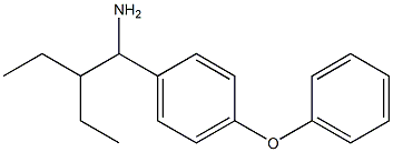 1-(1-amino-2-ethylbutyl)-4-phenoxybenzene Struktur