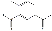 1-(4-methyl-3-nitrophenyl)ethan-1-one Struktur