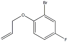 1-(allyloxy)-2-bromo-4-fluorobenzene Struktur