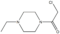 1-(chloroacetyl)-4-ethylpiperazine Struktur