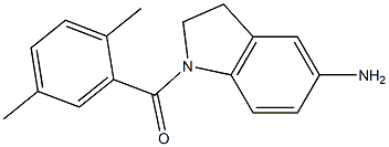 1-[(2,5-dimethylphenyl)carbonyl]-2,3-dihydro-1H-indol-5-amine Struktur