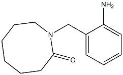 1-[(2-aminophenyl)methyl]azocan-2-one Struktur