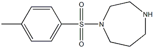 1-[(4-methylbenzene)sulfonyl]-1,4-diazepane Struktur