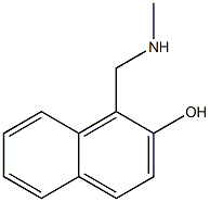 1-[(methylamino)methyl]-2-naphthol Struktur