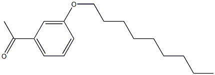 1-[3-(nonyloxy)phenyl]ethan-1-one Struktur