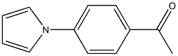 1-[4-(1H-pyrrol-1-yl)phenyl]ethan-1-one Struktur