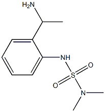 1-{2-[(dimethylsulfamoyl)amino]phenyl}ethan-1-amine Struktur