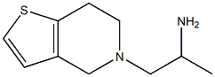 1-{4H,5H,6H,7H-thieno[3,2-c]pyridin-5-yl}propan-2-amine Struktur