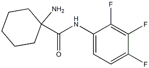 1-amino-N-(2,3,4-trifluorophenyl)cyclohexanecarboxamide Struktur