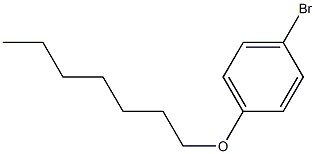 1-bromo-4-(heptyloxy)benzene Struktur