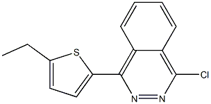 1-chloro-4-(5-ethylthiophen-2-yl)phthalazine Struktur