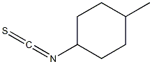 1-isothiocyanato-4-methylcyclohexane Struktur