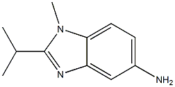 1-methyl-2-(propan-2-yl)-1H-1,3-benzodiazol-5-amine Struktur