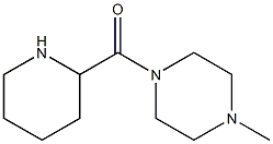 1-methyl-4-(piperidin-2-ylcarbonyl)piperazine Struktur