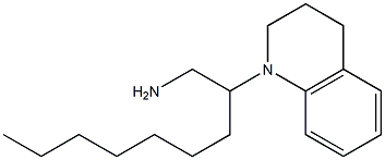 2-(1,2,3,4-tetrahydroquinolin-1-yl)nonan-1-amine Struktur