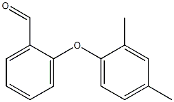 2-(2,4-dimethylphenoxy)benzaldehyde Struktur