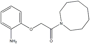 2-(2-aminophenoxy)-1-(azocan-1-yl)ethan-1-one Struktur