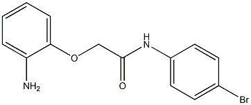 2-(2-aminophenoxy)-N-(4-bromophenyl)acetamide Struktur