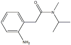 2-(2-aminophenyl)-N-isopropyl-N-methylacetamide Struktur