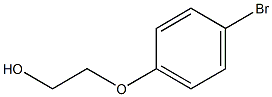 2-(4-bromophenoxy)ethan-1-ol Struktur