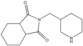 2-(piperidin-3-ylmethyl)hexahydro-1H-isoindole-1,3(2H)-dione Struktur