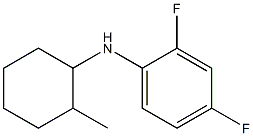 2,4-difluoro-N-(2-methylcyclohexyl)aniline Struktur