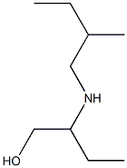 2-[(2-methylbutyl)amino]butan-1-ol Struktur