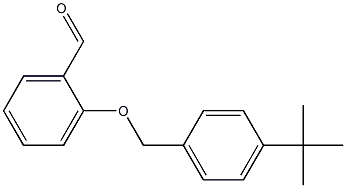 2-[(4-tert-butylphenyl)methoxy]benzaldehyde Struktur