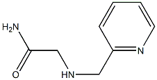 2-[(pyridin-2-ylmethyl)amino]acetamide Struktur