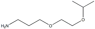 2-[2-(3-aminopropoxy)ethoxy]propane Struktur