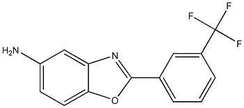 2-[3-(trifluoromethyl)phenyl]-1,3-benzoxazol-5-amine Struktur