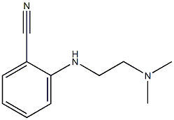 2-{[2-(dimethylamino)ethyl]amino}benzonitrile Struktur