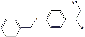 2-amino-1-[4-(benzyloxy)phenyl]ethan-1-ol Struktur