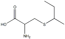 2-amino-3-(butan-2-ylsulfanyl)propanoic acid Struktur