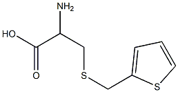 2-amino-3-[(thien-2-ylmethyl)thio]propanoic acid Struktur