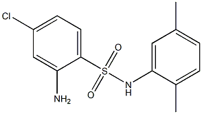 2-amino-4-chloro-N-(2,5-dimethylphenyl)benzene-1-sulfonamide Struktur