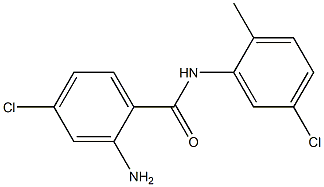 2-amino-4-chloro-N-(5-chloro-2-methylphenyl)benzamide Struktur