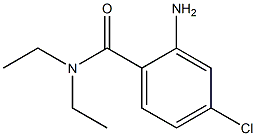 2-amino-4-chloro-N,N-diethylbenzamide Struktur