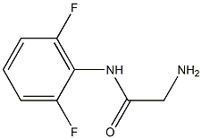 2-amino-N-(2,6-difluorophenyl)acetamide Struktur