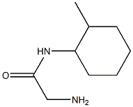 2-amino-N-(2-methylcyclohexyl)acetamide Struktur