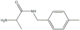 2-amino-N-(4-methylbenzyl)propanamide Struktur