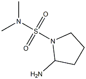 2-amino-N,N-dimethylpyrrolidine-1-sulfonamide Struktur