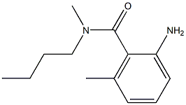 2-amino-N-butyl-N,6-dimethylbenzamide Struktur