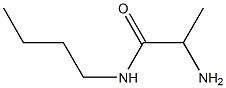 2-amino-N-butylpropanamide Struktur