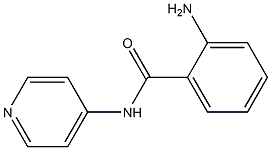 2-amino-N-pyridin-4-ylbenzamide Struktur