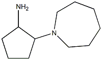 2-azepan-1-ylcyclopentanamine Struktur