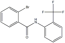 2-bromo-N-[2-(trifluoromethyl)phenyl]benzamide Struktur