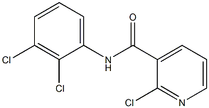 2-chloro-N-(2,3-dichlorophenyl)pyridine-3-carboxamide Struktur