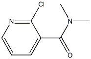 2-chloro-N,N-dimethylpyridine-3-carboxamide Struktur