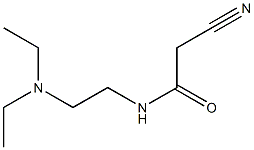 2-cyano-N-[2-(diethylamino)ethyl]acetamide Struktur